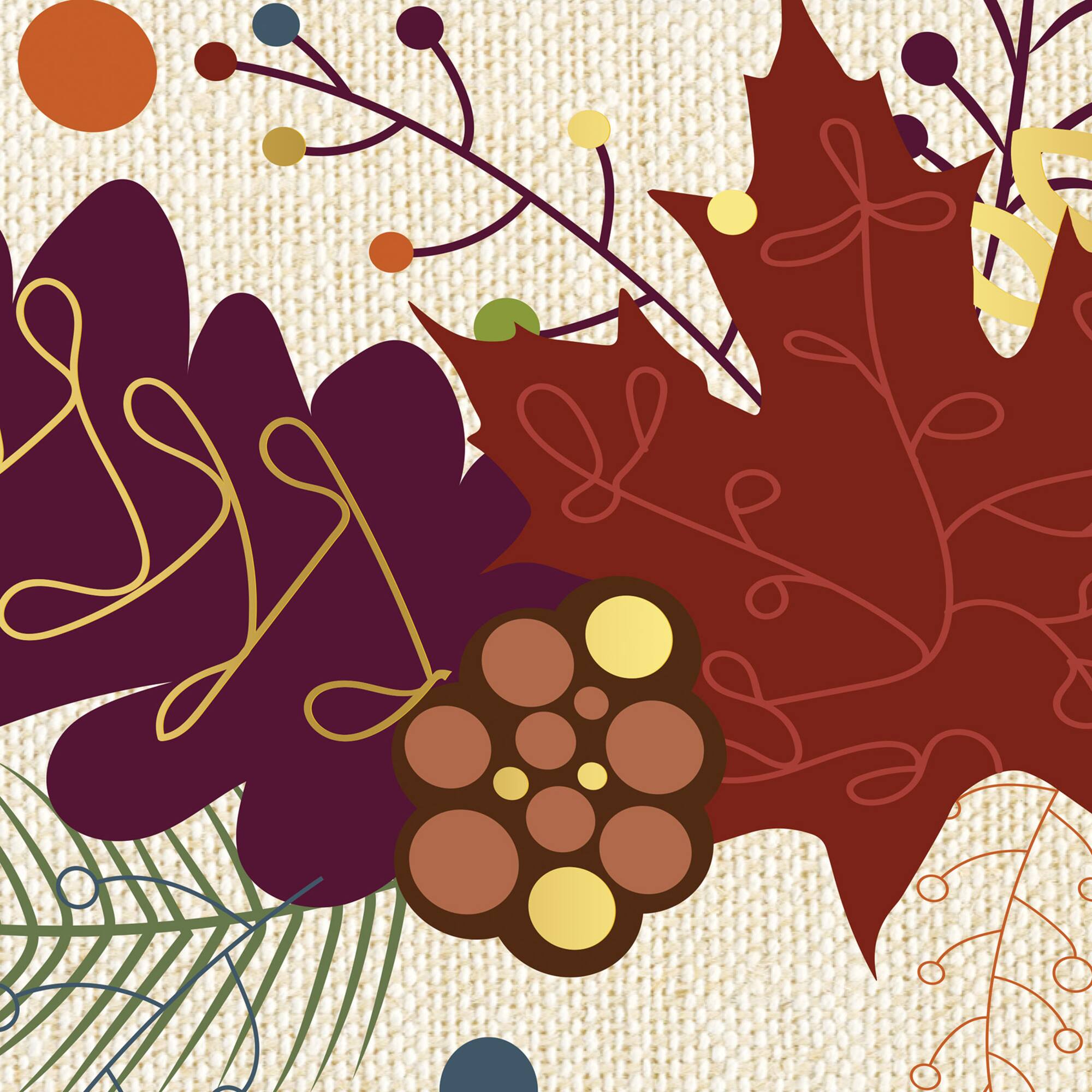 Beistle 6.5" x 6.5" Friendsgiving Luncheon Napkins, 32ct.